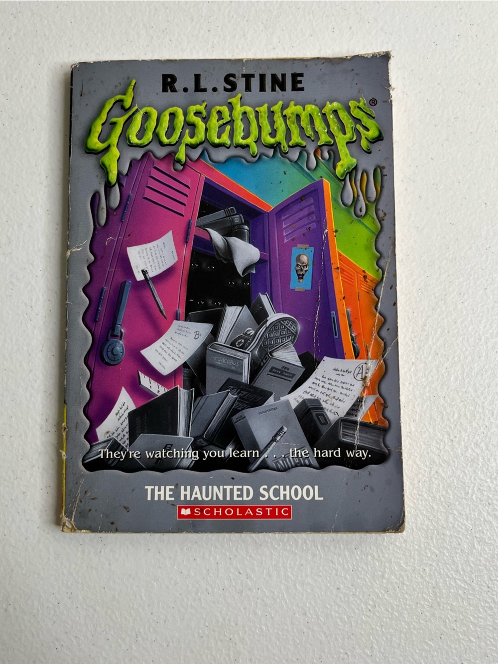 Goosebumps #59 The Haunted School 1997 Paperback Book Original Series 1st Ed